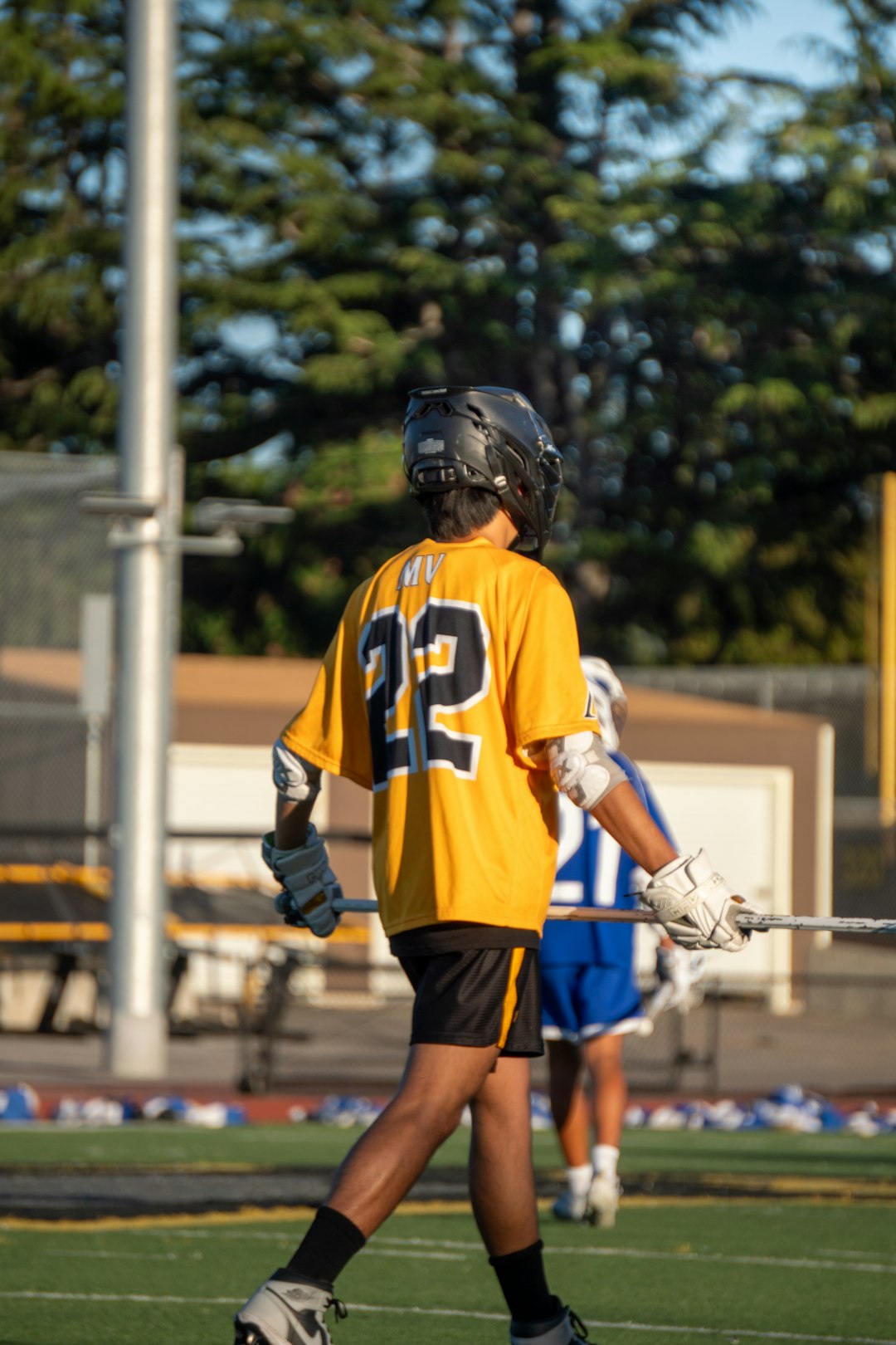 Full lacrosse upper body protection